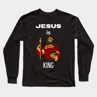 Jesus is King Long Sleeve T-Shirt